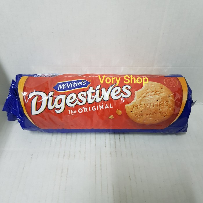 

Mc Vities Digestive wheat biscuit Gandum Original 400g