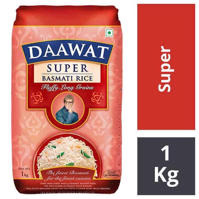 

@@@@] DAAWAT SUPER BASMATI RICE 1 KG