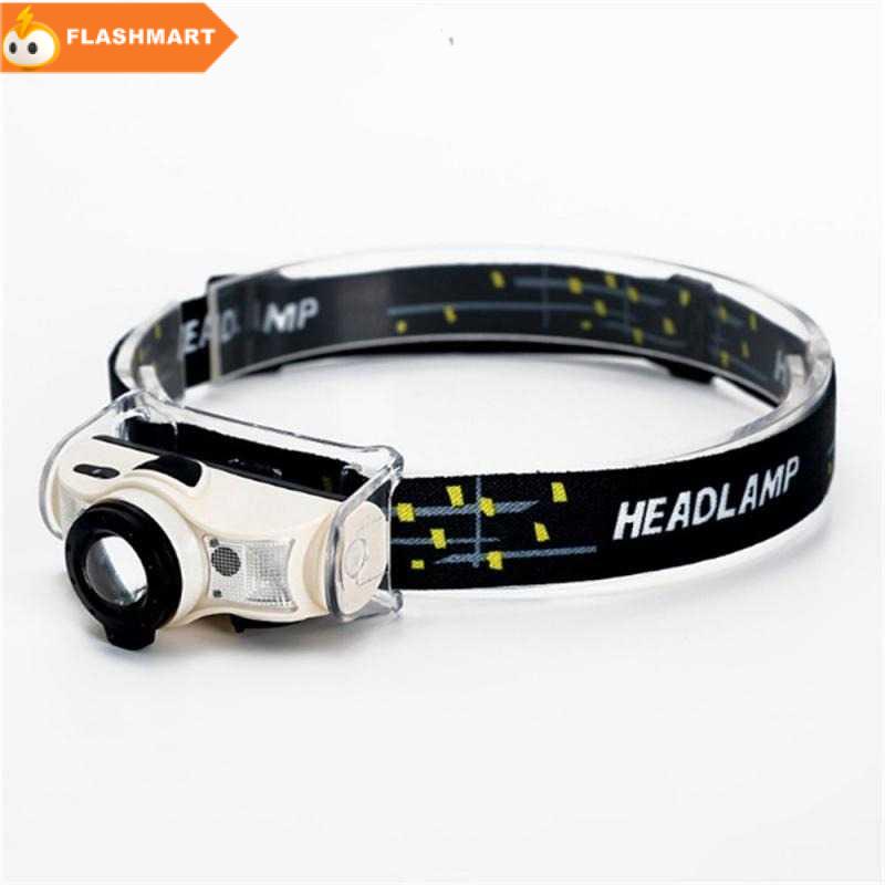 FLASHMART HLL Headlamp Flashlight Senter LED Kepala Rechargeable Sensor - T103