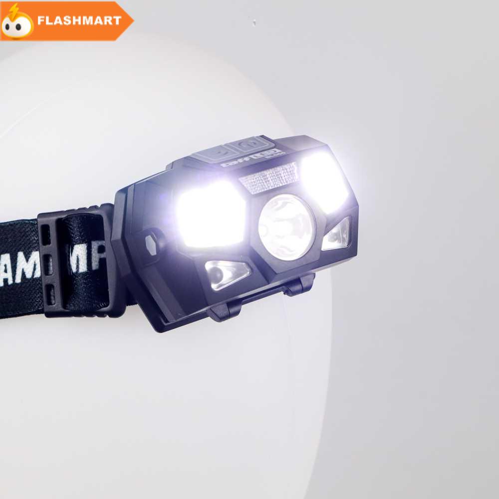 FLASHMART Headlamp Rechargeable USB Motion XPE+COB 10000 Lumens - BL066