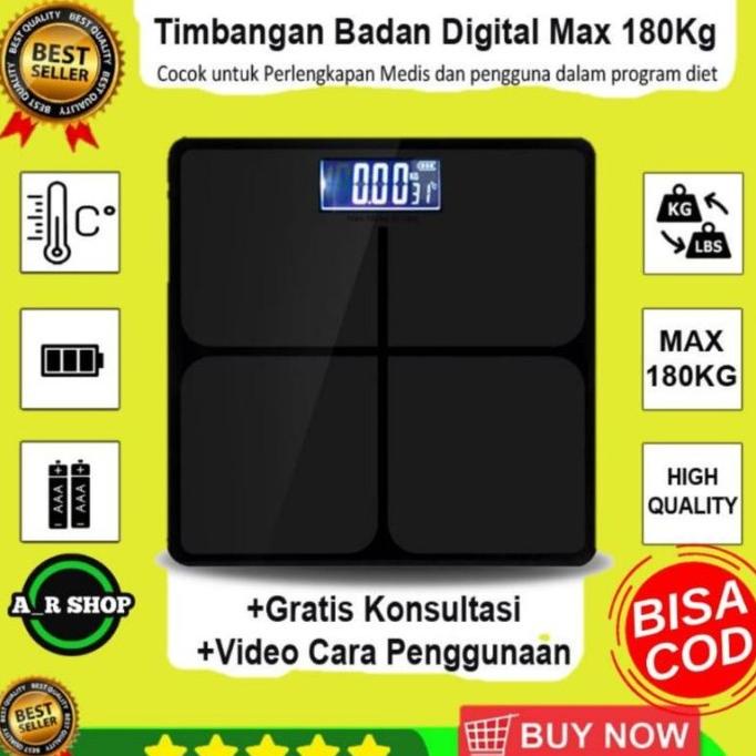 TERBARU LENGKAP  Timbangn Badan Digital Indikator Murah Iscale SE