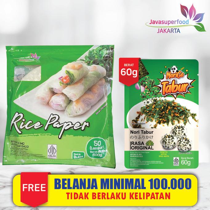 

[BELI 3 GRATIS 1] Rice Paper / Kulit Lumpia Vietnam BANH TRANG 500g