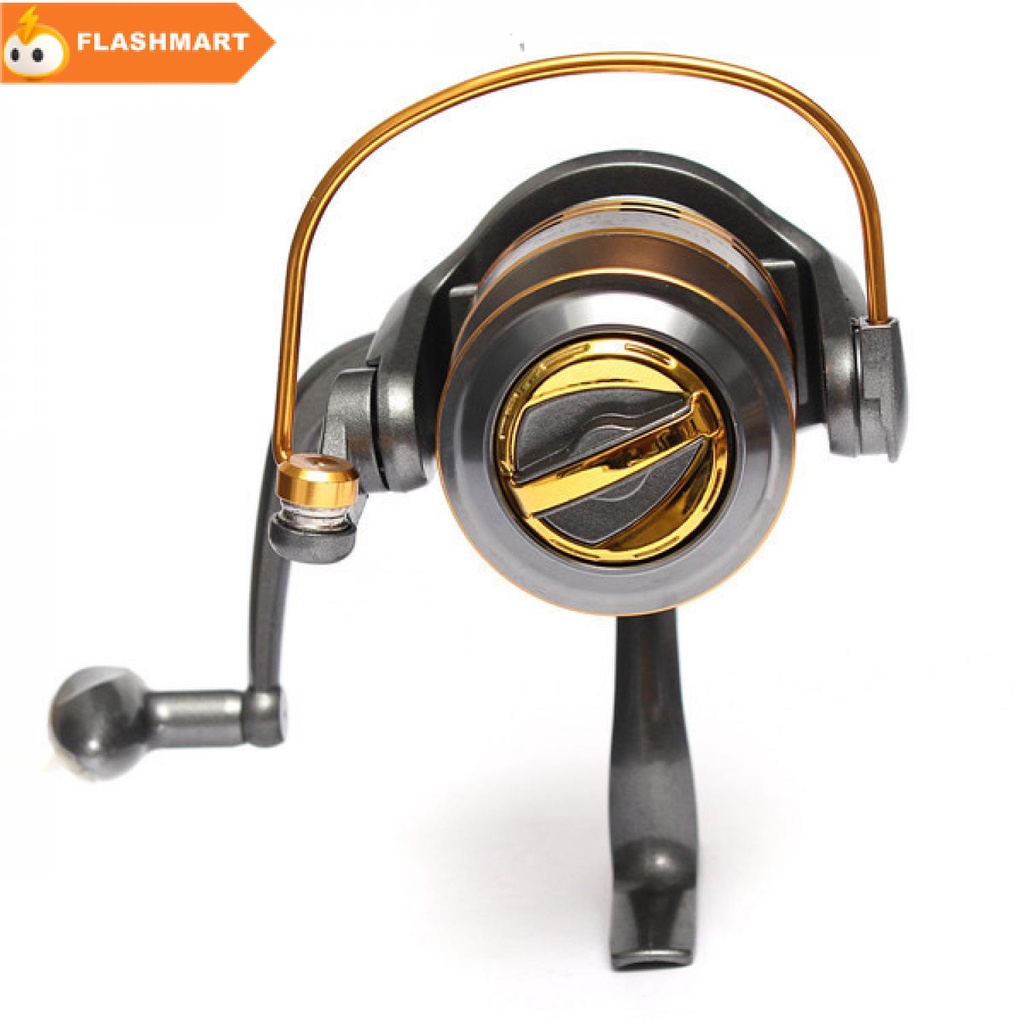 FLASHMART  Gulungan Pancing Metal Fishing Spinning Reel 4.9:1 Ratio 10 BB - DB6000