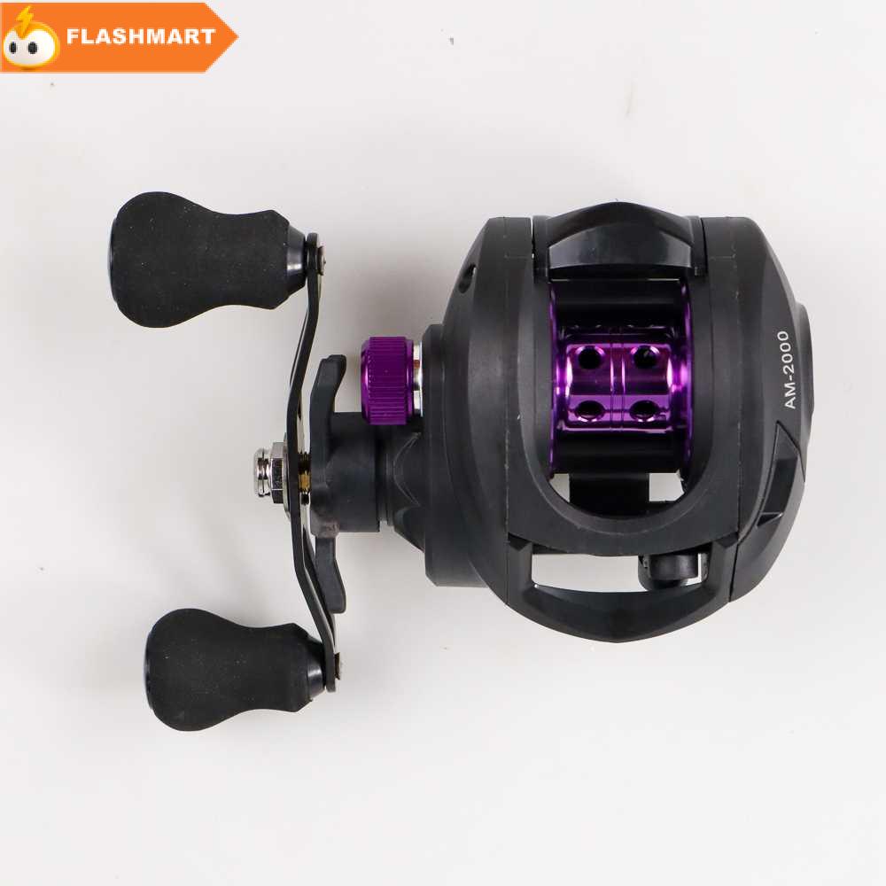 FLASHMART  Reel Pancing Baitcasting 12+1BB 7.2:1 Right Hand - AM2000