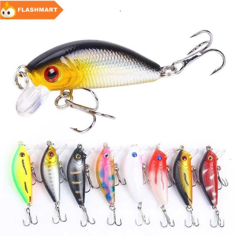 FLASHMART  Umpan Pancing Ikan Mas Carp Crankbait Minnow Lure - LD07