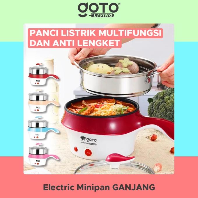 Goto Ganjang Panci Listrik Elektrik Fry Pan Serbaguna Portable