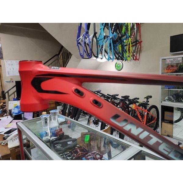 Terlaris United Sl7 Frame Mtb 27.5 Red Black