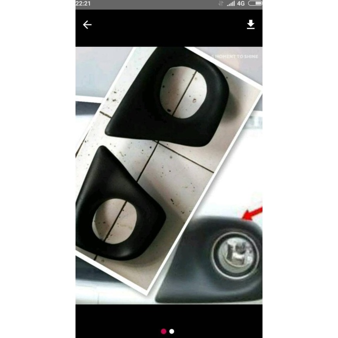 Cover Foglamp Allnew Xenia 2012