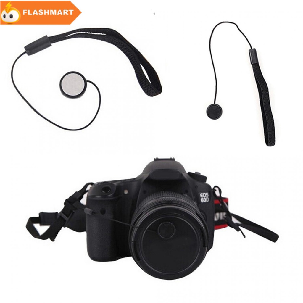 FLASHMART Tali Tutup Lensa Kamera Anti Lost Lens Cap Strap - JH-FDS01