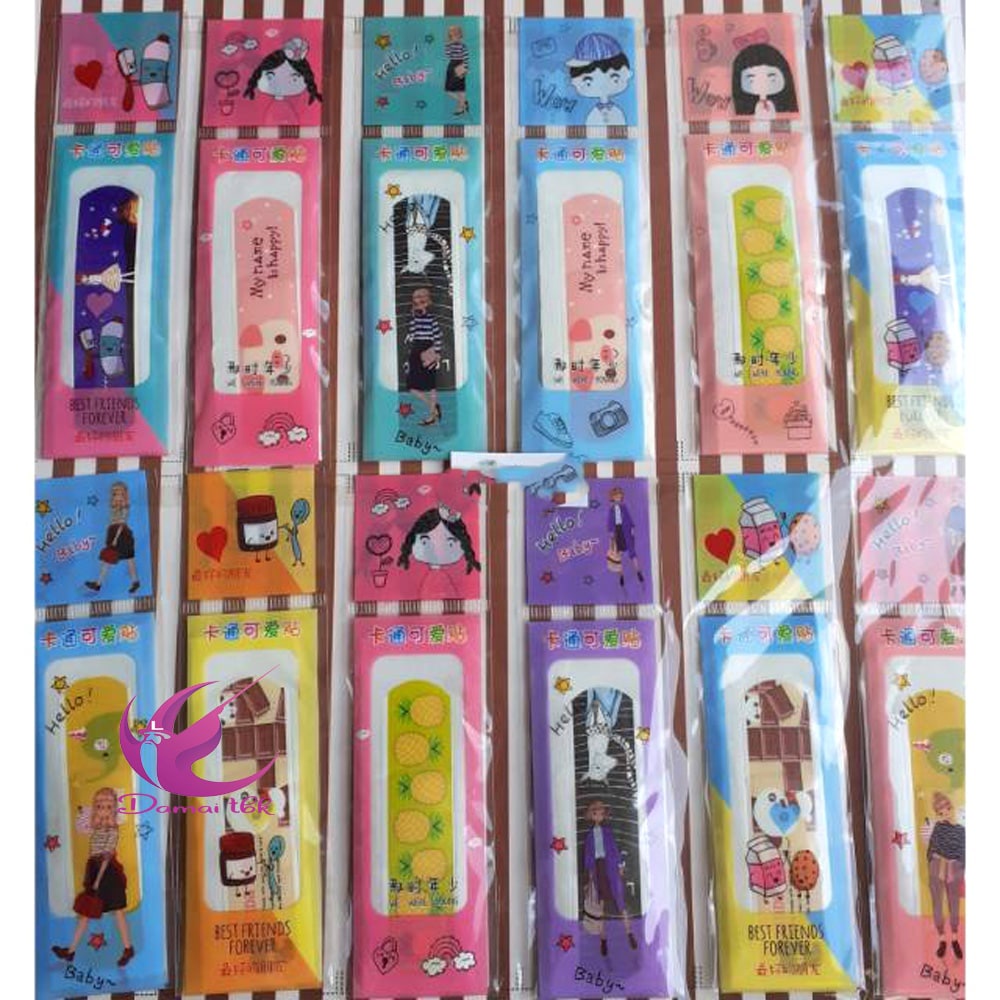 Hansaplast Plester Luka Karakter / Band Aid / Tensoplast