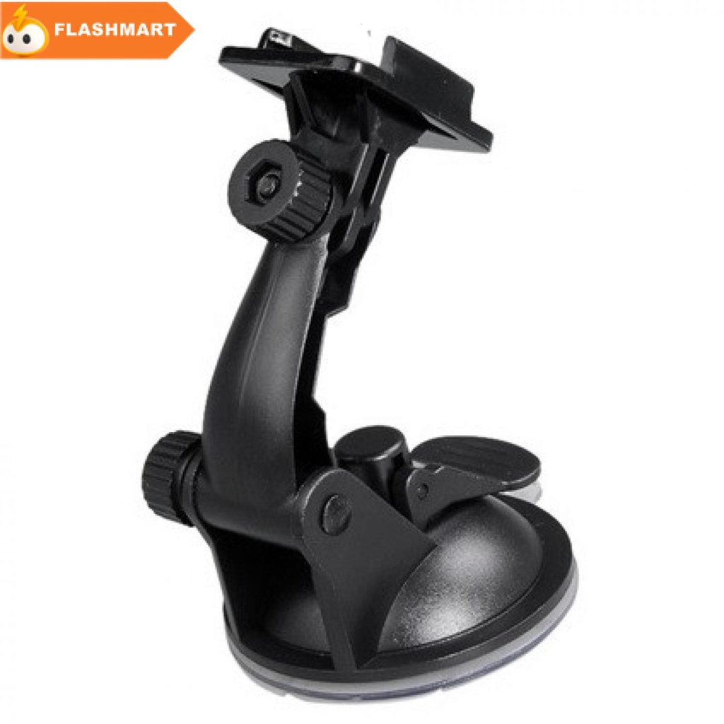 FLASHMART Suction Cup Mobil dengan Mount Flat untuk Kamera Aksi