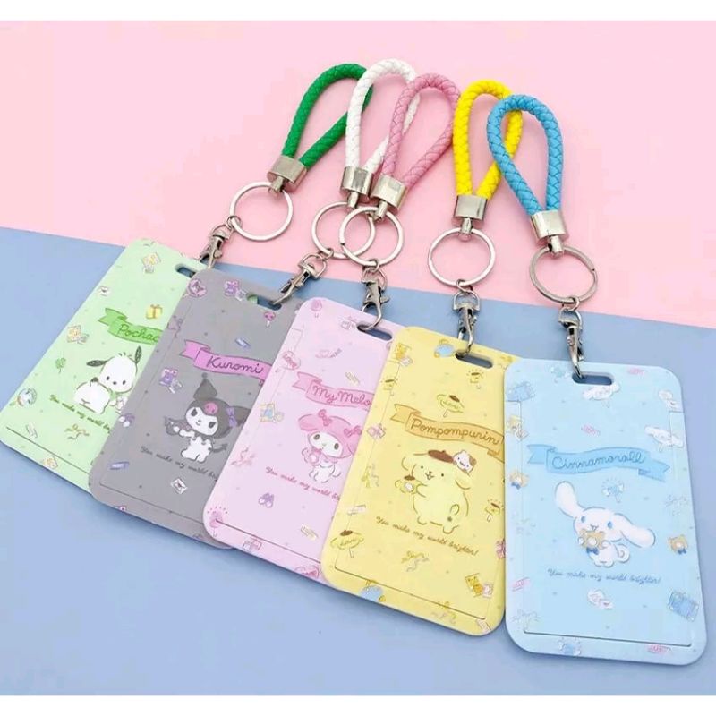 HOLDER KARTU CARTOON SANRIO KUROMI/ TEMPAT NAME CARD PHOTO LUCU RT-54