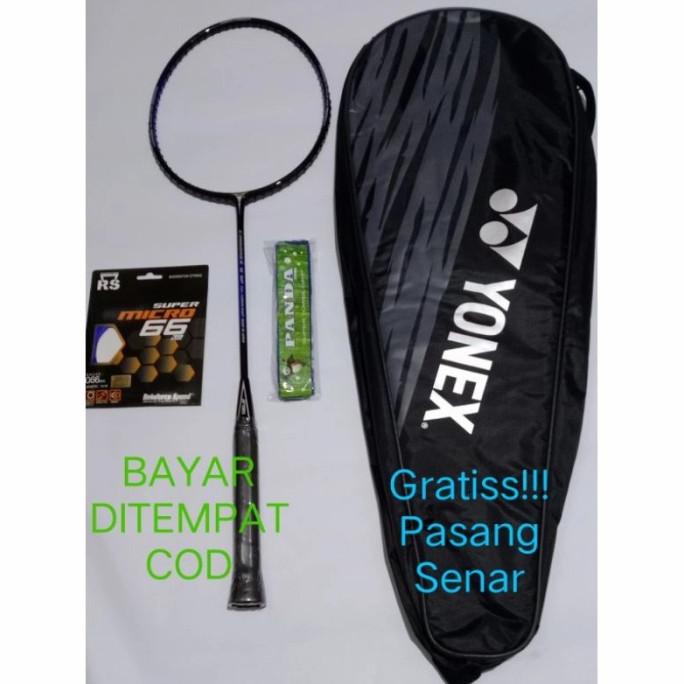 raket badminton yonex carbonex 8 SP FREE senar, grip dan Tas
