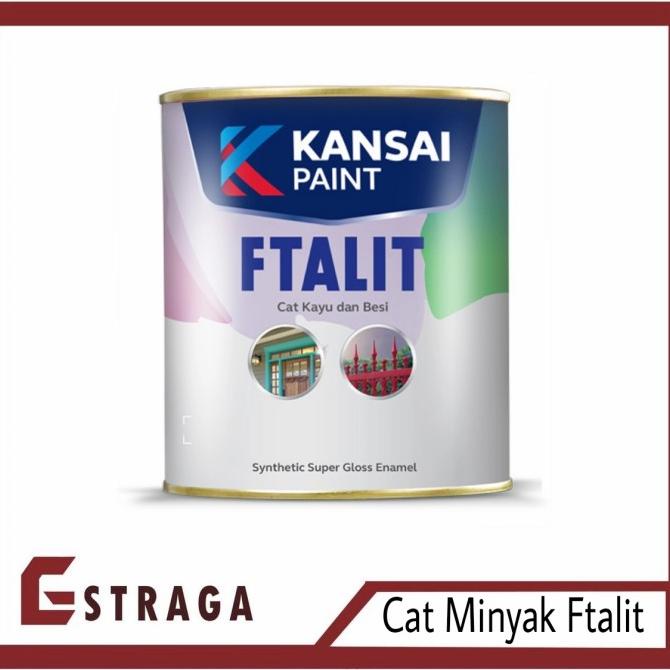 Sale Cat Minyak Ftalit Kansai Cat Besi / Kayu Ftalit 1Kg Termurah