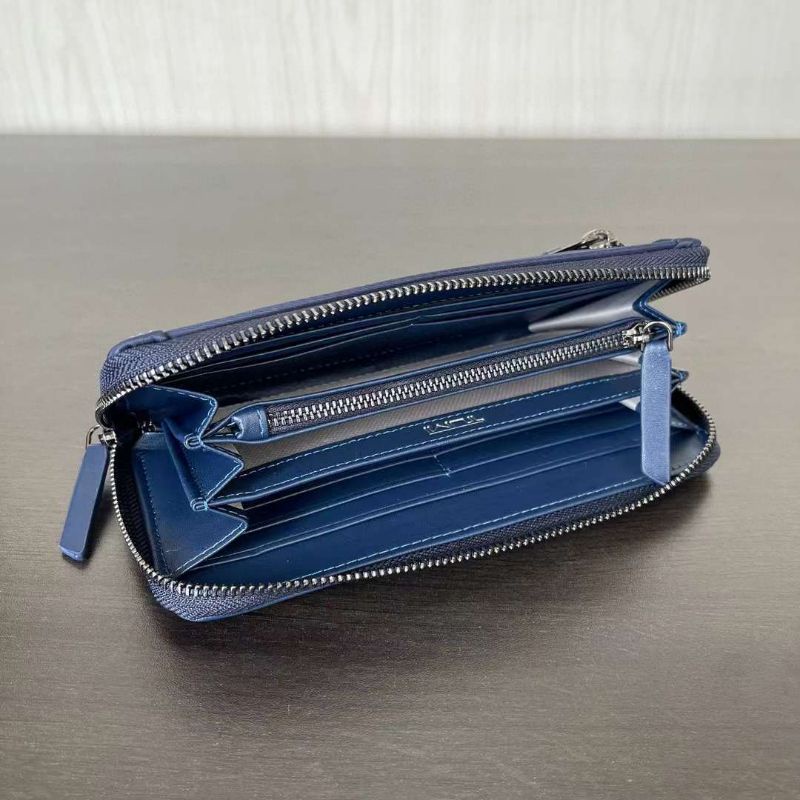 dompet cewek tumi voyageur zip around continental wallet wanita sleting satu p1shoes