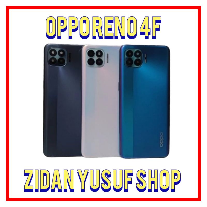 BEZZEL+BACKDOOR OPPO RENO 4F KESING CASING HOUSING FULLSET ORIGINAL