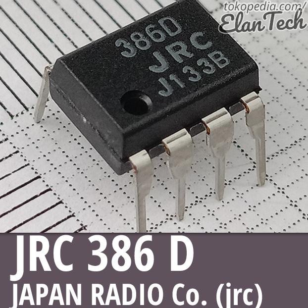 JRC386D / NJM386D JRC386 JRC 386 NJM 386D Ori Original Asli Elan73c Segera Beli