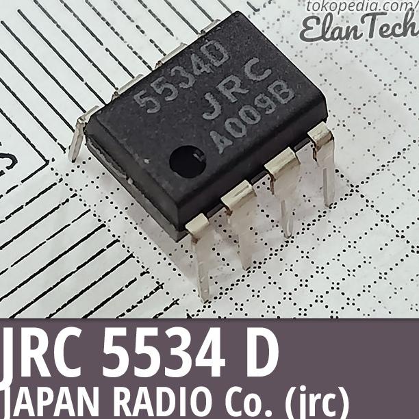 JRC5534 / NJM5534 JRC 5534D JRC5534D Ori Original Asli Elan73c dijamin