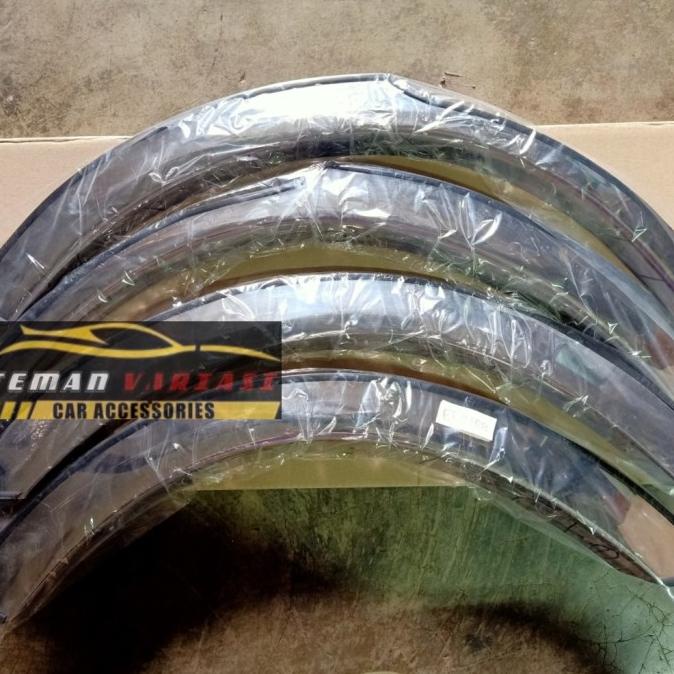 List Atas Ban Mobil Over Fender Trim Mobil Taruna Short Crome Stenlis