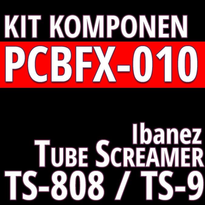 Kit Komponen T-Audio PCBFX-010 Ibanez Tube Screamer TS-808 TS-9 Pedal Juara