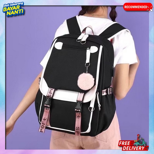 Back Pack Fashion Kid`S Cewek Ranse Snk Prempuan Import Korean Tas Ramsel Paud Sd Smp Ransel Sanak K