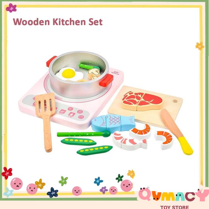 PROMO MAINAN MASAK KAYU DAPUR ANAK TERBARU