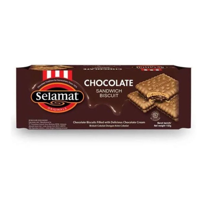 

Selamat Biscuit Chocolate 102gr