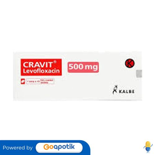 CRAVIT 500 MG BOX 10 TABLET