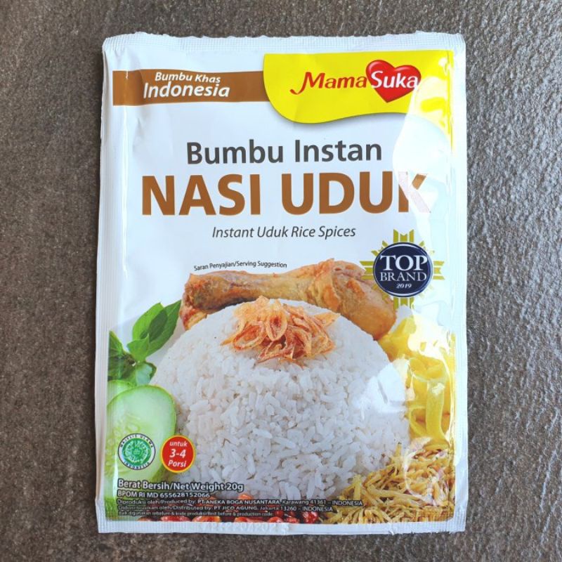 

Bumbu Instan Nasi Uduk Mamasuka