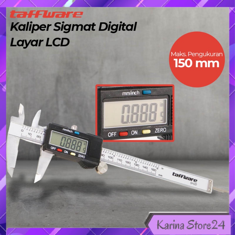 

TAFFWARE KALIPER SIGMAT DIGITAL LAYAR LCD - SH20