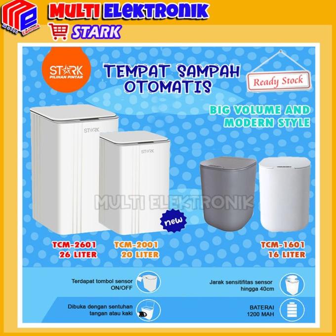 Tempat Sampah Otomatis - STARK / Tempat sampah dengan sensor Gerak
