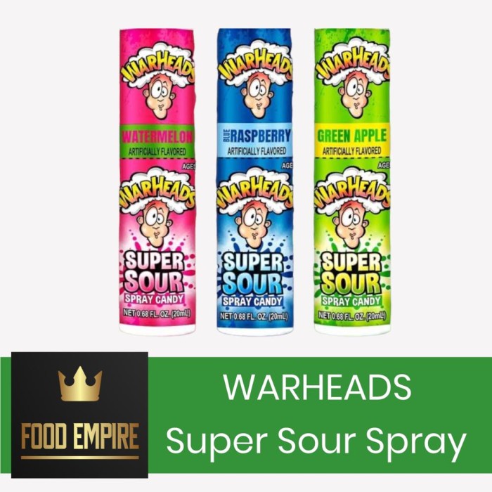 

WARHEADS Super Sour Spray Candy 20 ml