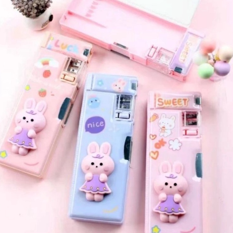 

Terbatas Kotak pensil 3D timbul squishy/ kotak pencil xpm karakter/kotak pencil 3D Super Murah