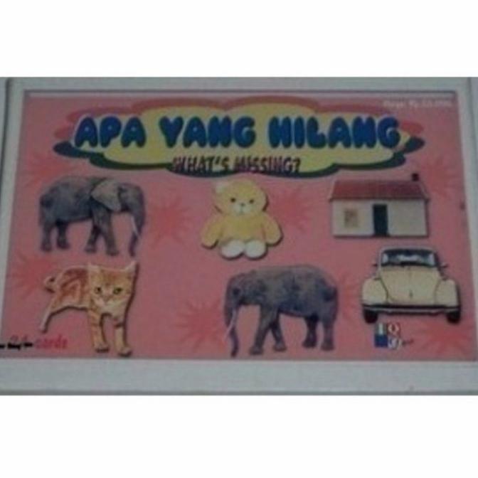 PROMO KARTU FLASH CARDS TERAPI WICARA PERILAKU AUTIS APA YANG HILANG TERBARU