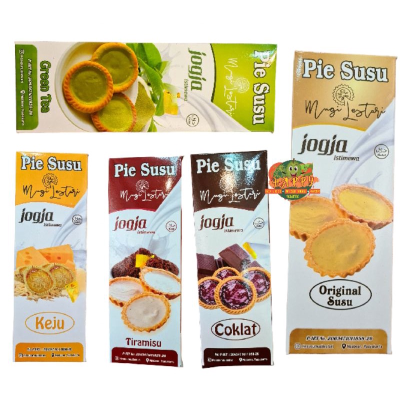 

Pie Susu Jogja isi 10 Berbagai Varian Rasa Toping