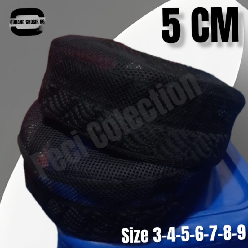 NEW DEALS PECI KOPIAH JARING HAJIR MARAWIS 5 CM TERLARIS / PECI JARING IKAF PUTIH PENDEK 5 CM