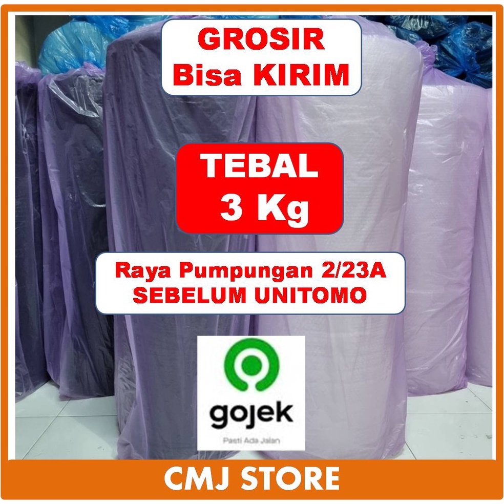 

HARGA BERSAHABAT BUBBLE WRAP 125 x 50M 3KG GRATIS ONGKIR