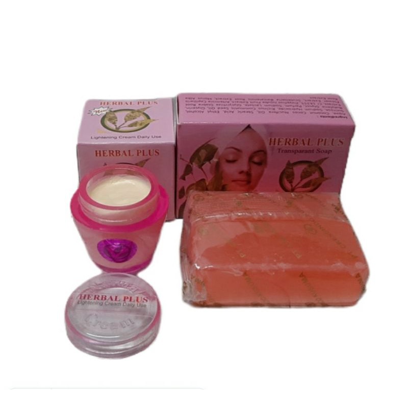 CREAM HERBAL PLUS + SABUN HERBAL BPOM