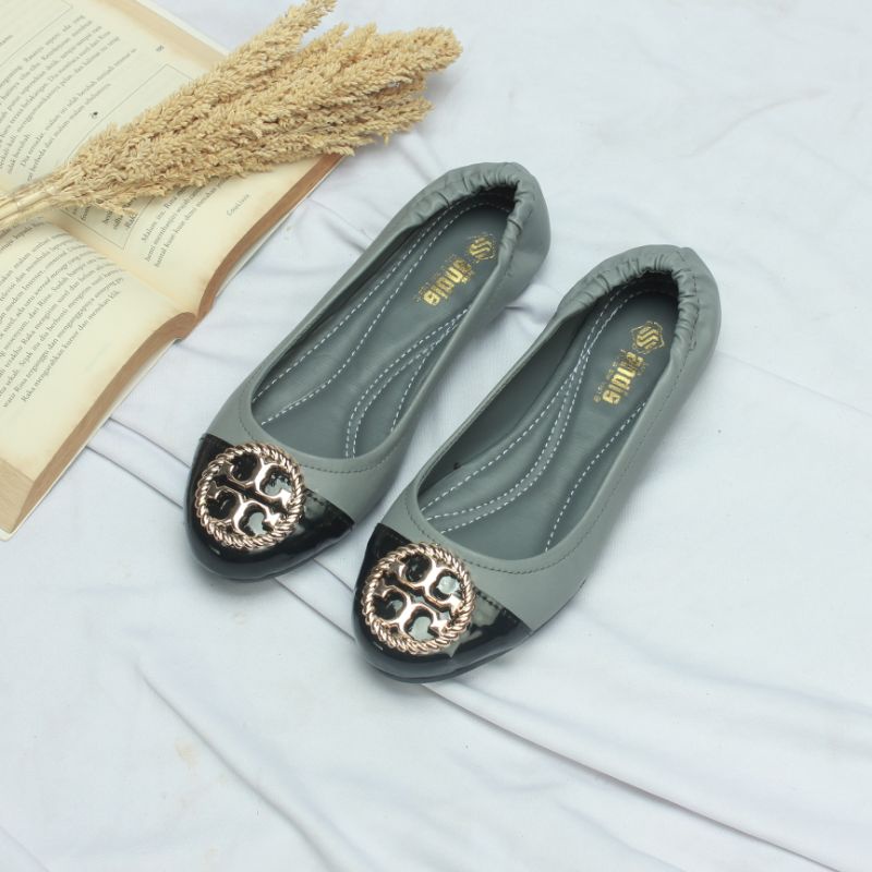 Andas Andis - Sepatu Flatshoes Ballerina Wanita Ladia