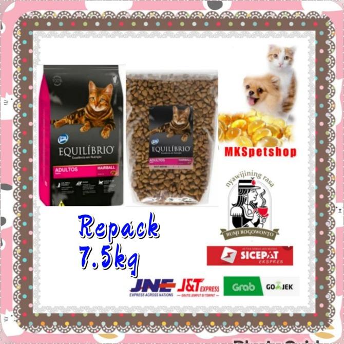 Ekspedisi - Equilibrio Adult 7,5 Kg Equilibrio Adult 7.5Kg Repack Lobowmistic