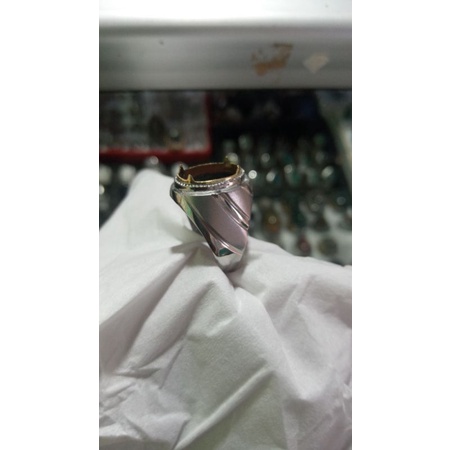 emban ikat ring monel super doff handmade.