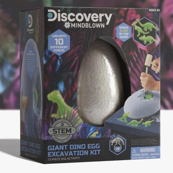 Must Have Discovery Mindblown Dinosaur Excavation Jumbo Egg Terbaru