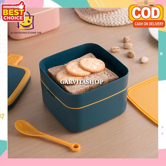 Lunch Box 1100Ml Healthy Kotak Makan Tempat Makan Kotak Bekal Tepak Makan Lunch Box Set Launch Box K