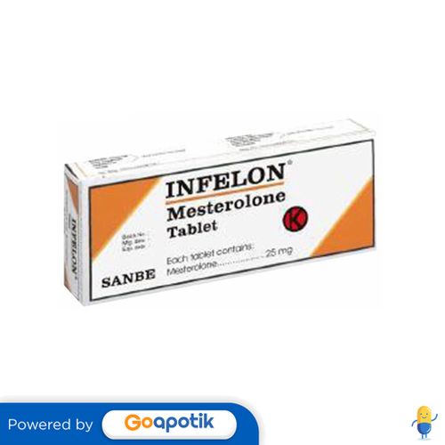 INFELON 25 MG BOX 50 TABLET