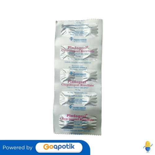 PLADOGREL 75 MG STRIP 10 TABLET