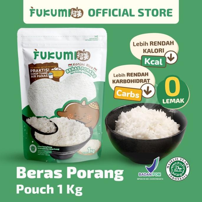 

FUKUMI BERAS PORANG POUCH 1 KG ORIGINAL