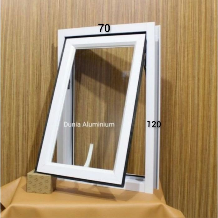 Terlaris Jendela Aluminium / Alumunium 70 X120