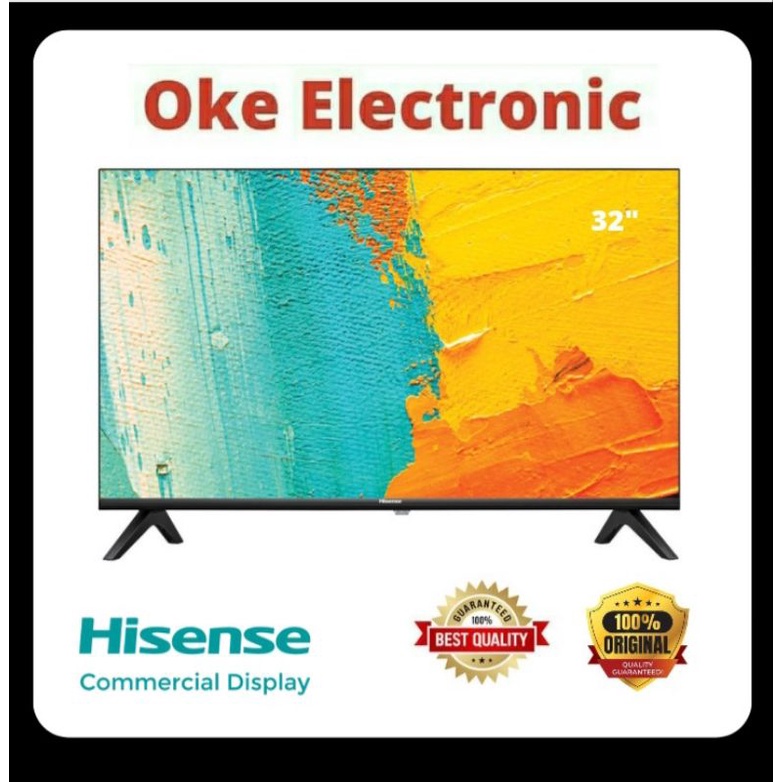 LED HISENSE 32" ANDROID TV