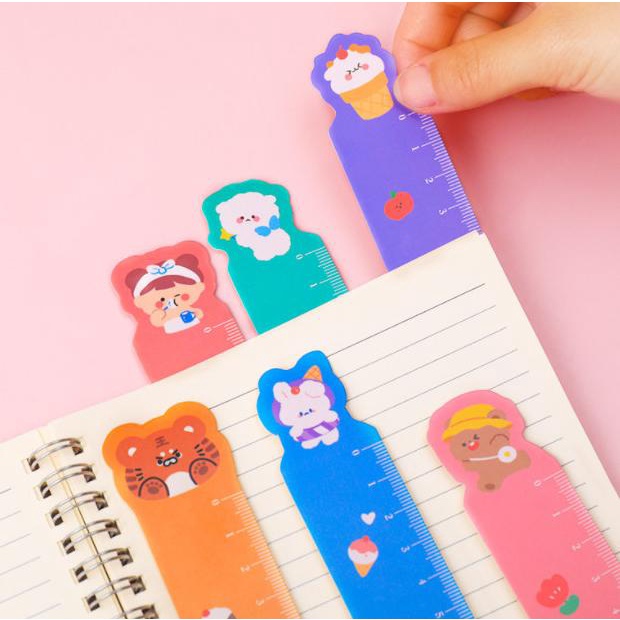 

Penggaris Kertas Animal Set 6 Pcs