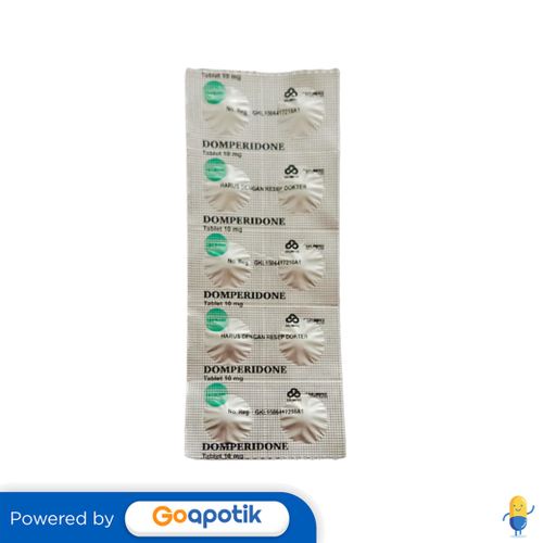 DOMPERIDONE ERLIMPEX 10 MG STRIP 10 TABLET